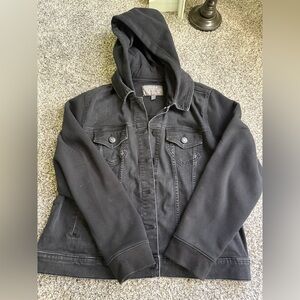 Torrid Black Jean jacket size 1
